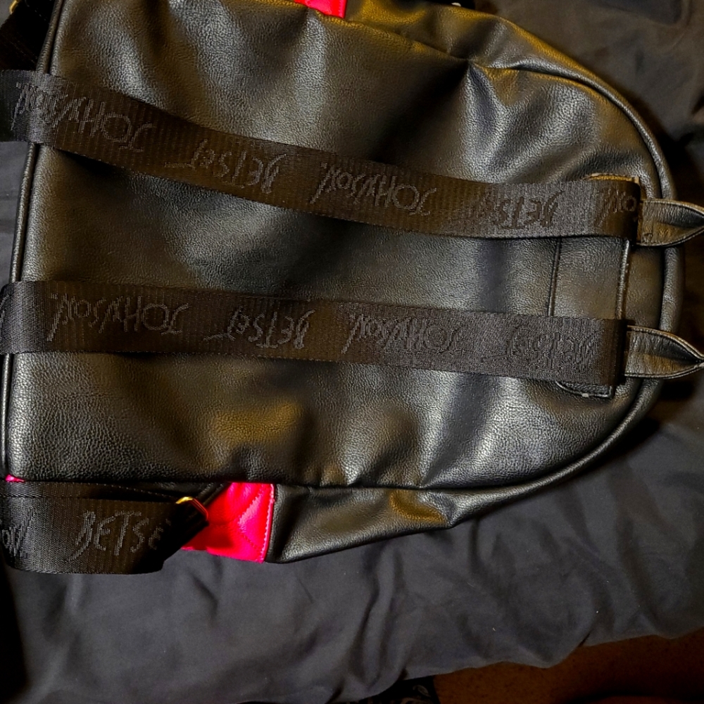 Betsey Johnson leather backpack